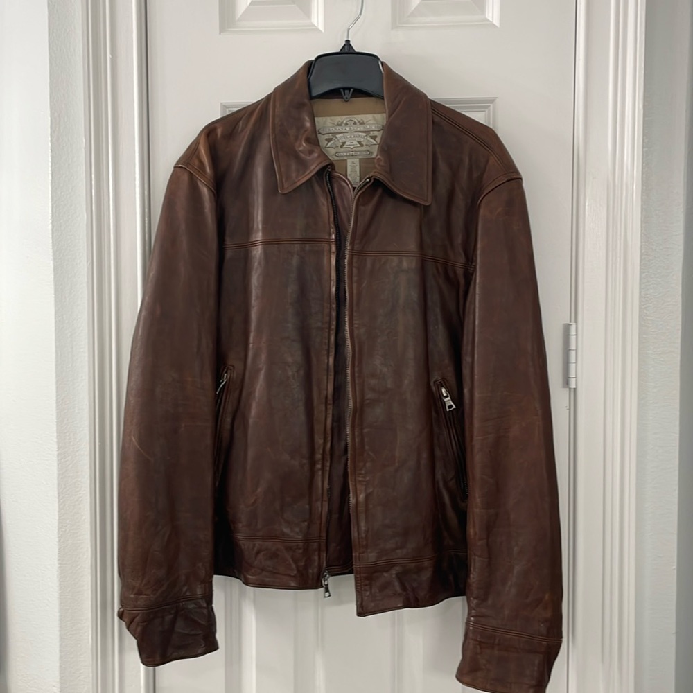 Banana Republic leather jacket